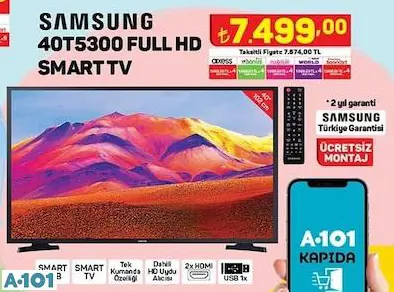 SAMSUNG 40 FULL HD SMART TV/AKILLI TELEVİZYON